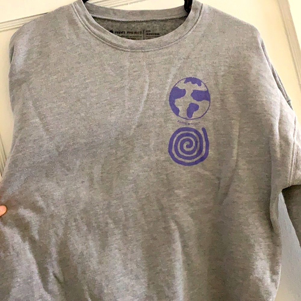Parks Project crew neck sweatshirt-Cropped